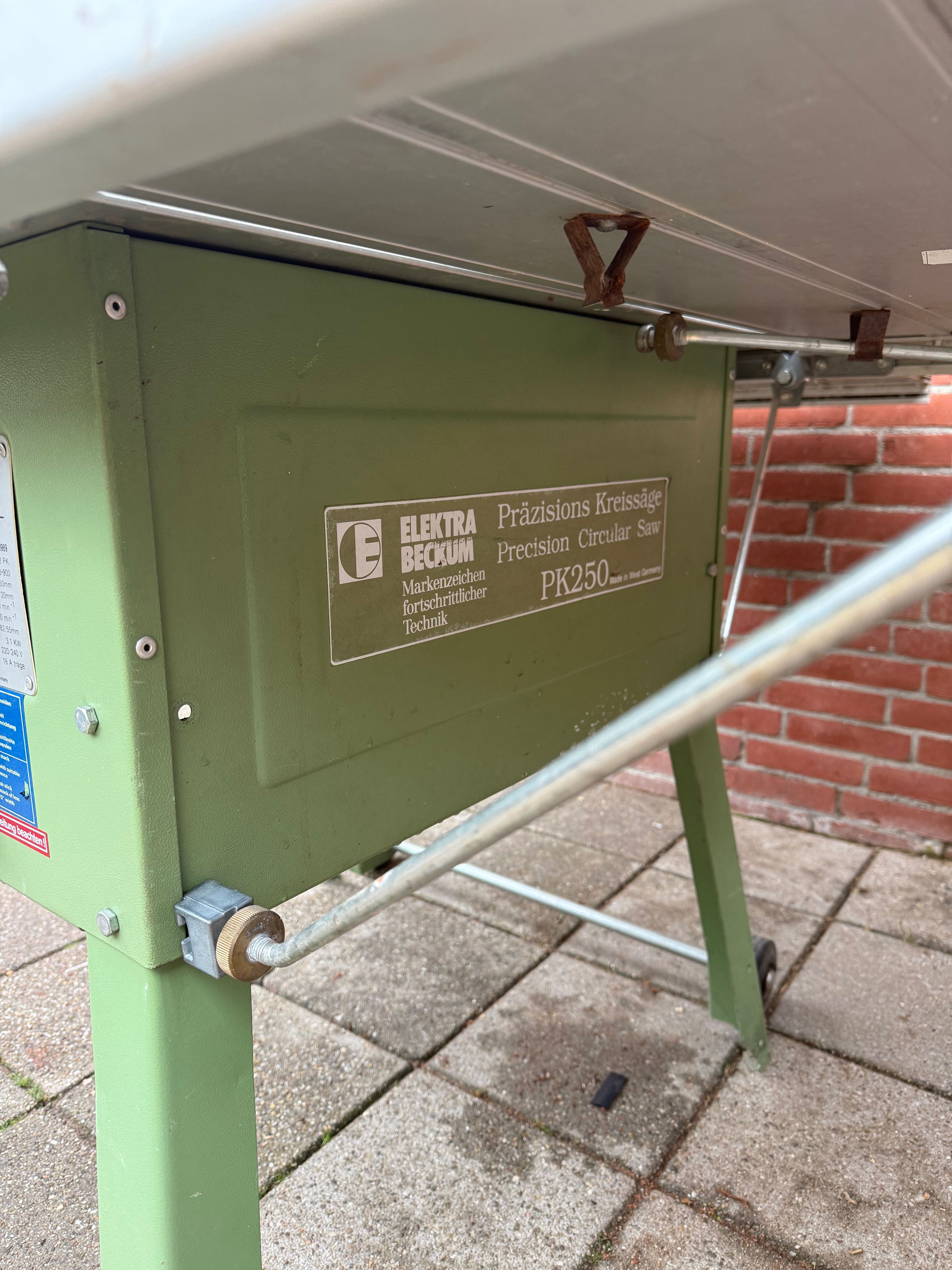 Elektra Beckum PK250 Piła Formatowa stołowa Krajzega