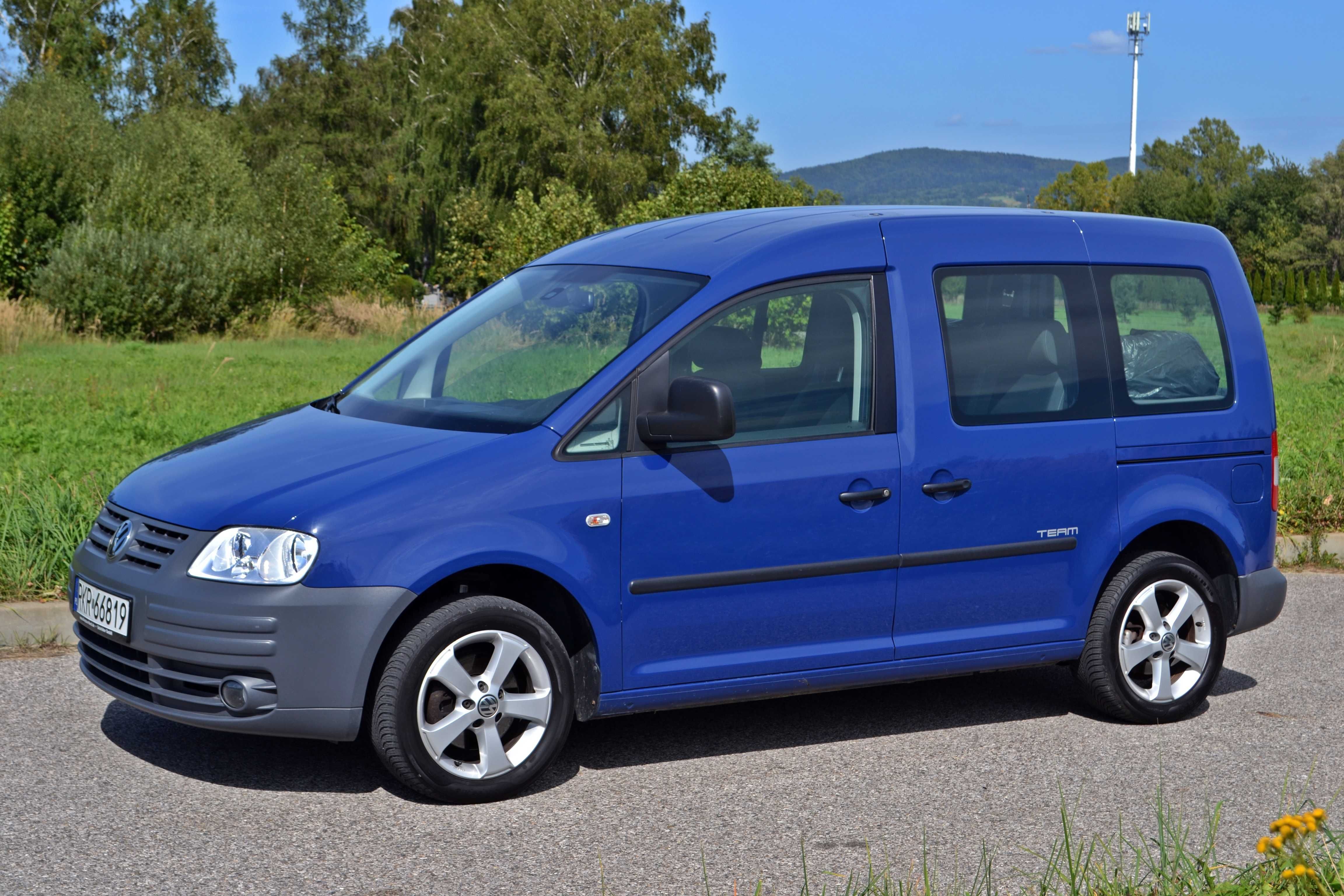 # Volkswagen Caddy # 1.4 benzyna + gaz # 2010 # 7mio osobowy #
