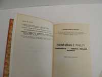 Livro Hahnemann e Pavlov - Homeopatia - Assinatura e carta do Autor