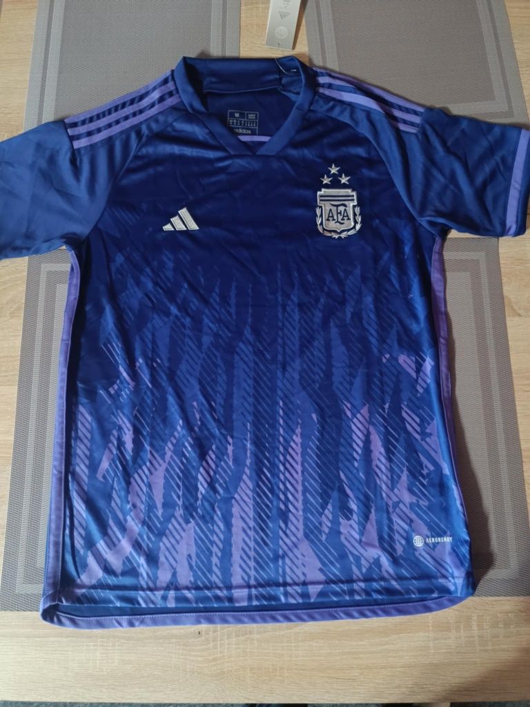 Koszulka Argentyny z drugiego kompletu z mundialu 2022