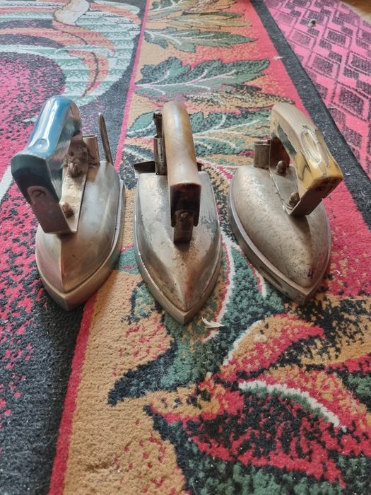 Stare antyki żelazka żelazko antyk kolekcjonerskie