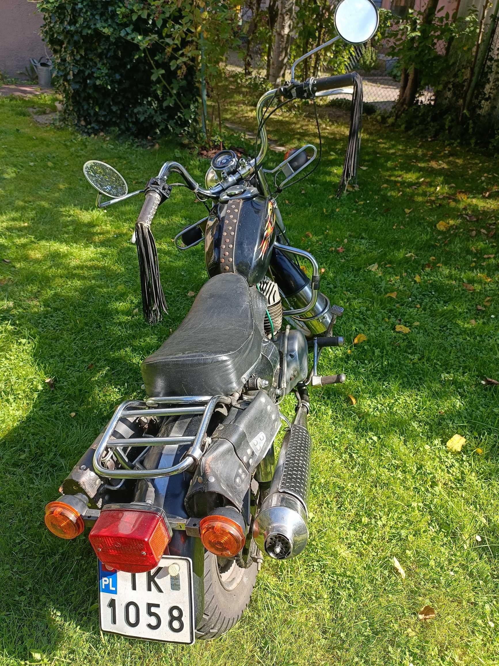 Motocykl SAM Chopper 125cm3