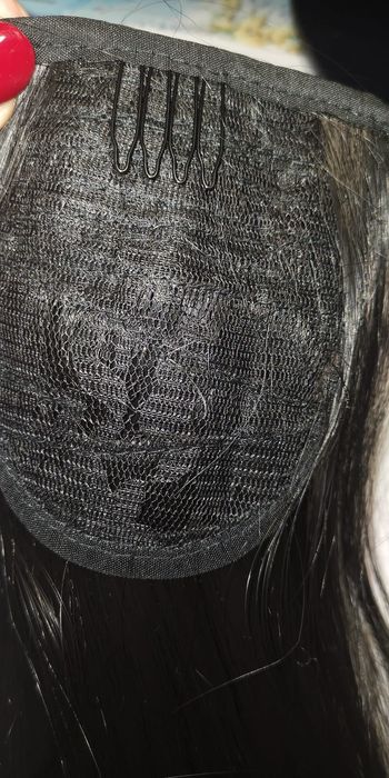 Nowa syntetyczna czarna grzyweczka