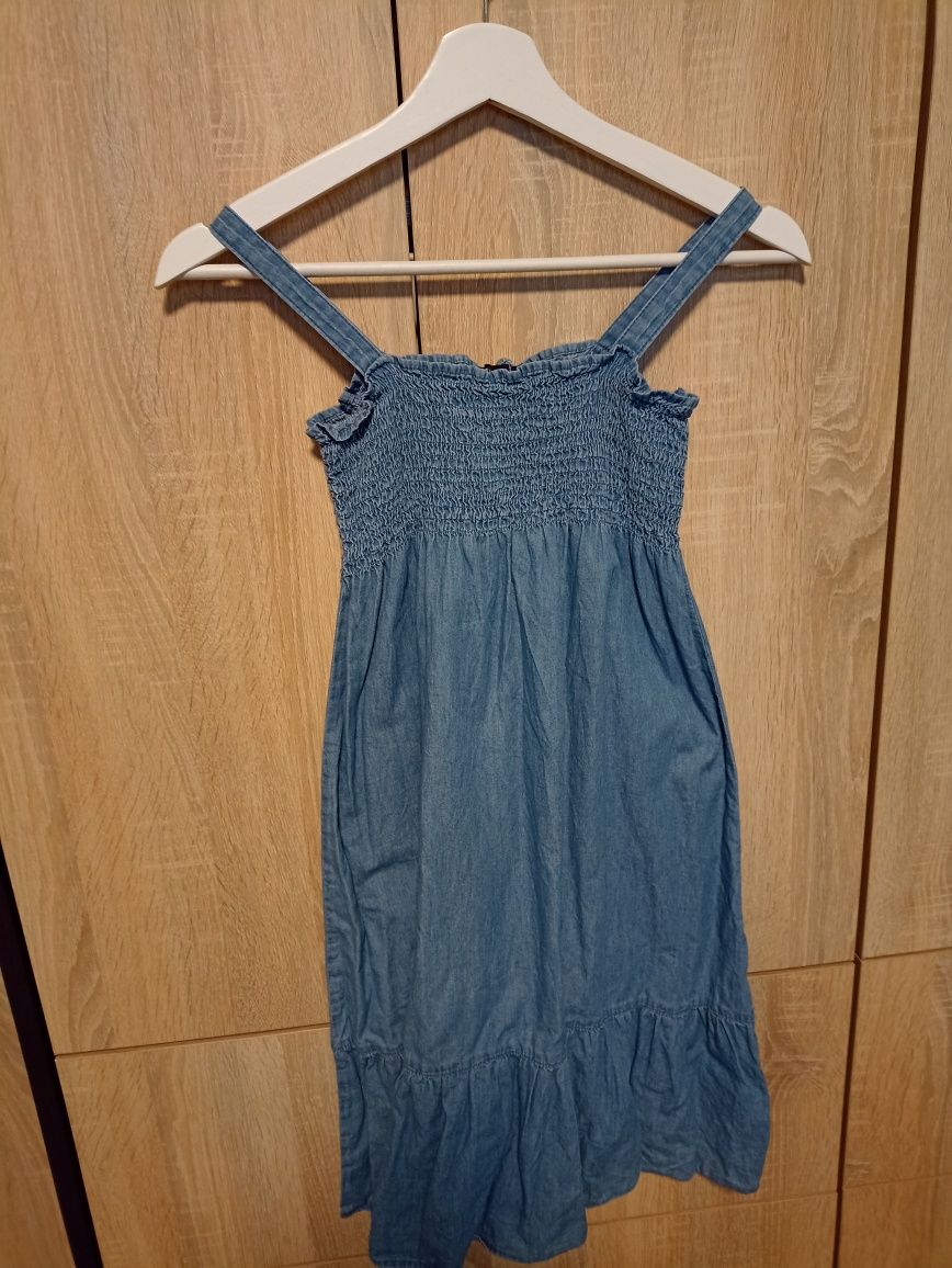 Sukienka letnia, zwiewna, cienka, bawełna, Pepco r. 10 lat