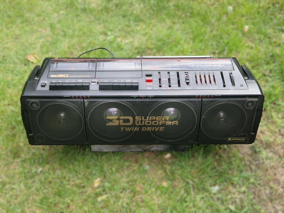 Boombox Hitachi 3D80 Super Bass