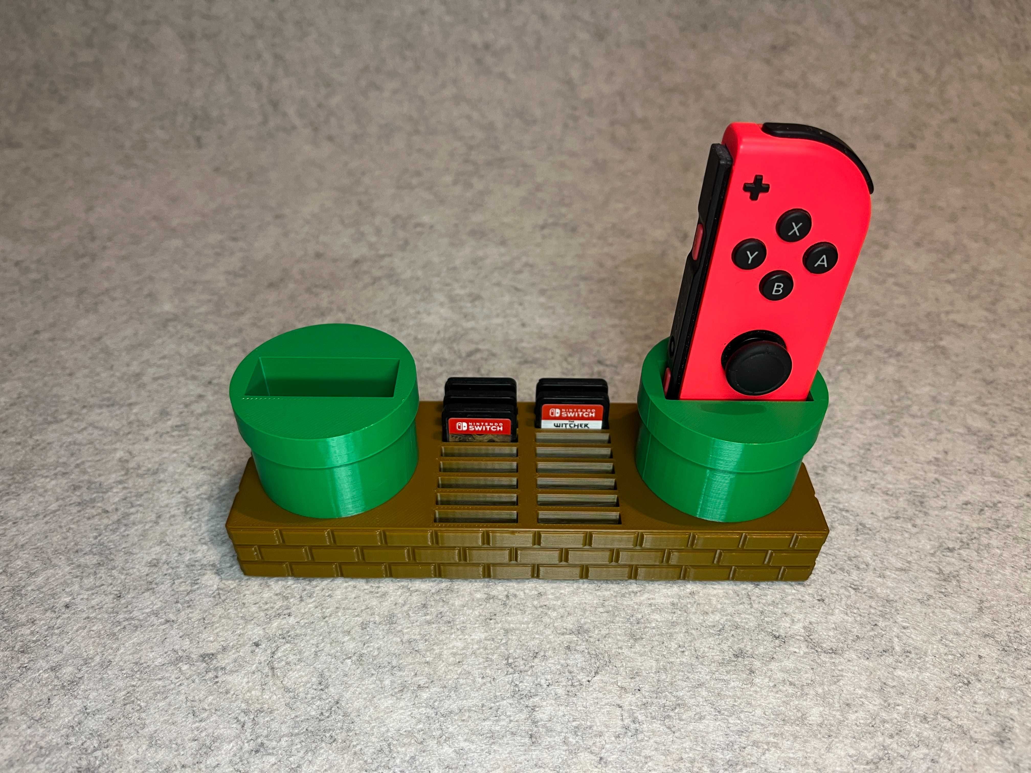 Stojak podstawka Super Mario na Joy-Con oraz 16 gier Nintendo Switch