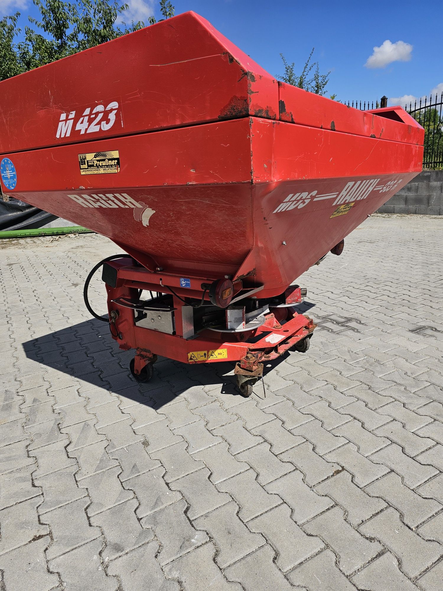 Rozsiewacz Do nawozu RAUCH Mds 935 r