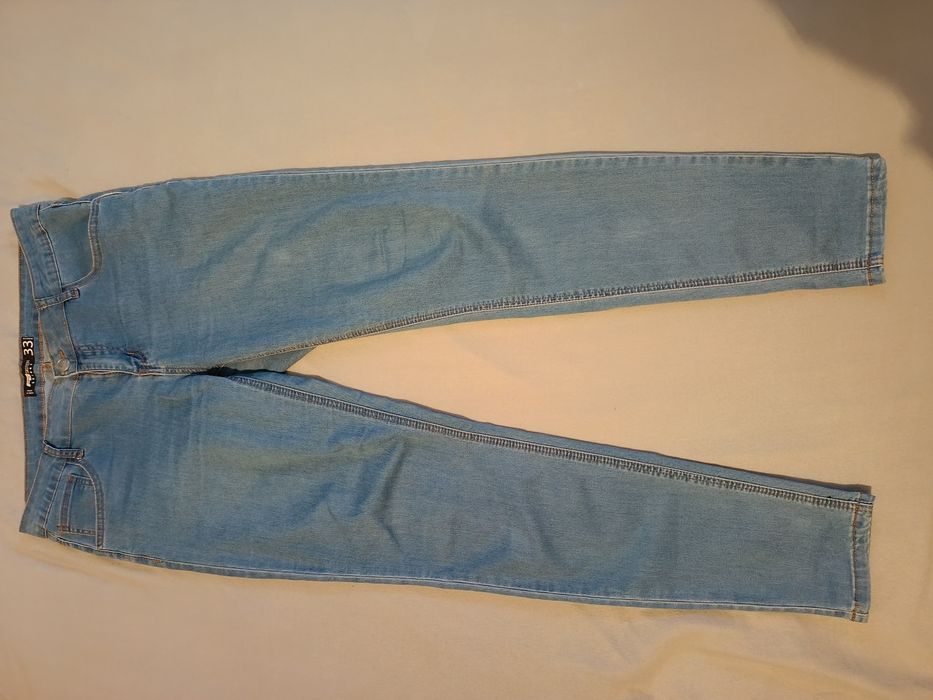 Skinny spodnie jeans 33 L