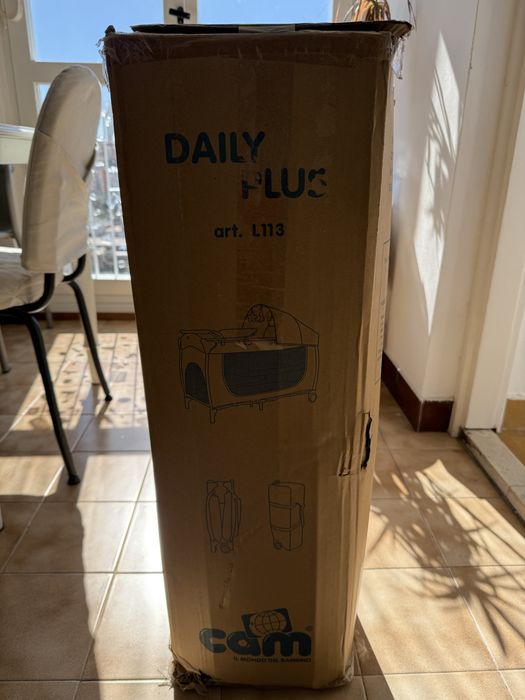 Дитяче ліжко-манеж CAM DAILY PLUS - COL260 з ортопедичним матрацом