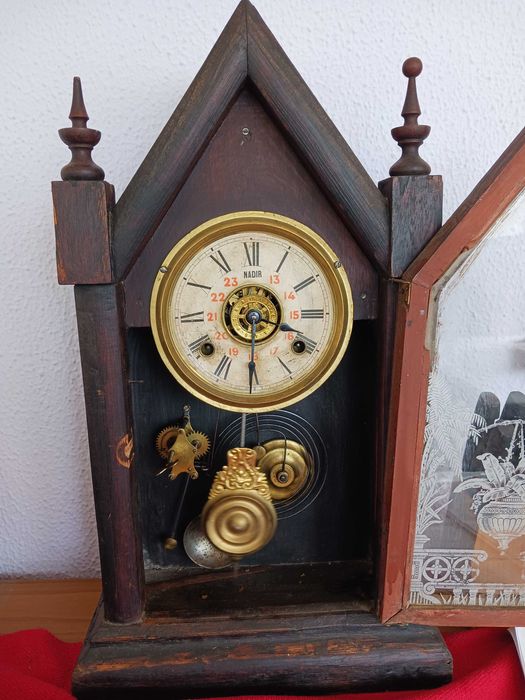 Relogio antigo de parede