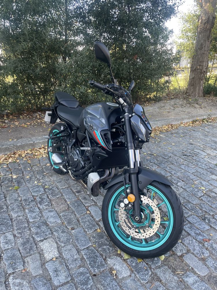 Vendo mt07 cyan storm praticamente nova 54kw