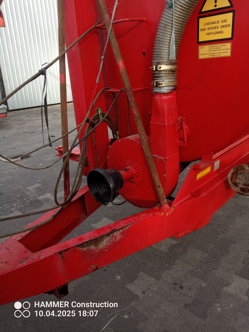 Beczka zalewowa do wody gnojowicy asenizacyjna hydrauliczna rura 12000
