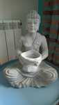 Buda grande decorativo