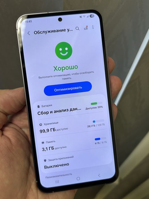 Мобильный телефон Samsung S23 FE, 8/128Gb, black, Qualcomm, 9723268