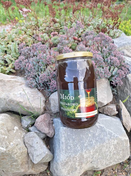 Miód Nektarowo- Spadziowy 2025, propolis, maść propolisowa