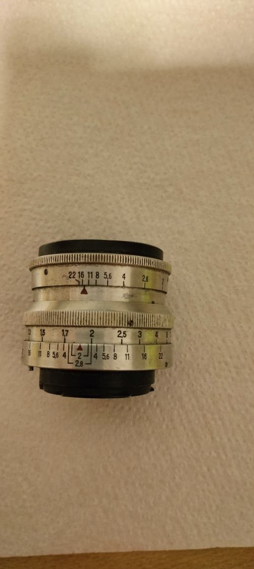Obiektyw Biotar 1:2 f=5,8 cm