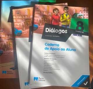 Livro+ ca- porto editora "Diálogos" - 5/6/8º ano