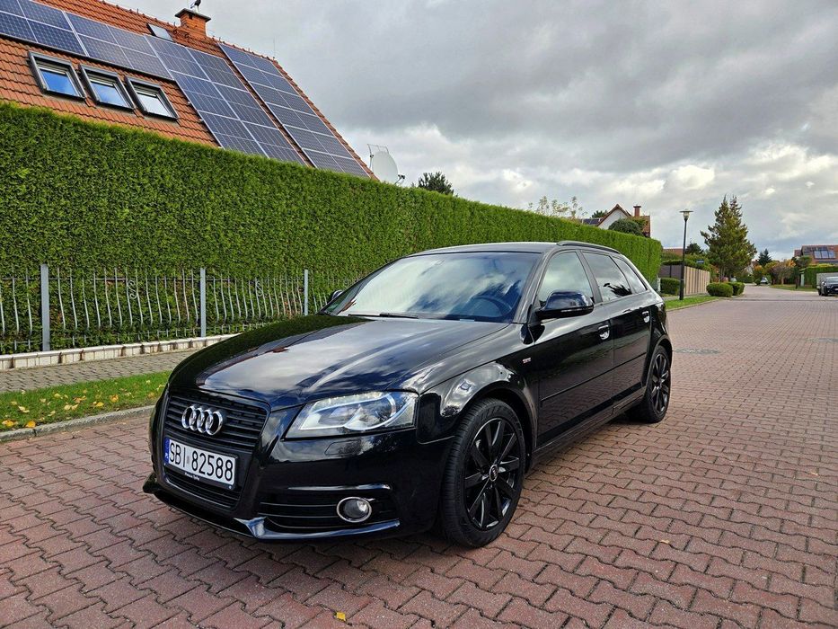 Audi A3 Sportback A3 8P LIFT S-line 2.0 TDI 140KM 2008r Navi, Xenon, Manual
