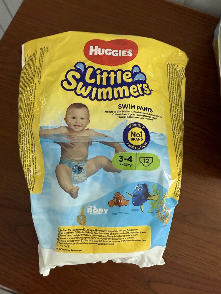 Дитячі підгузки для плавання Huggies Little Swimmers