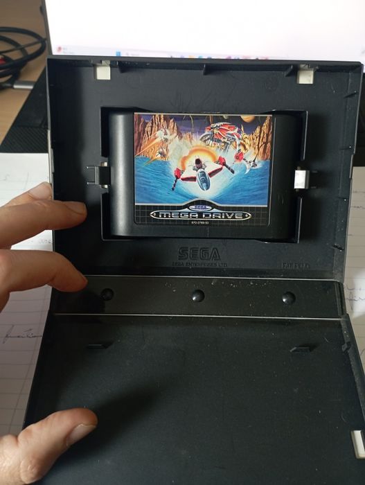 Mega Drive - Thunder Force IV raro Caixa e Cartucho