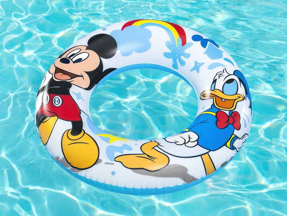 mickey koło kółko dmuchane do pływania dla dzieci