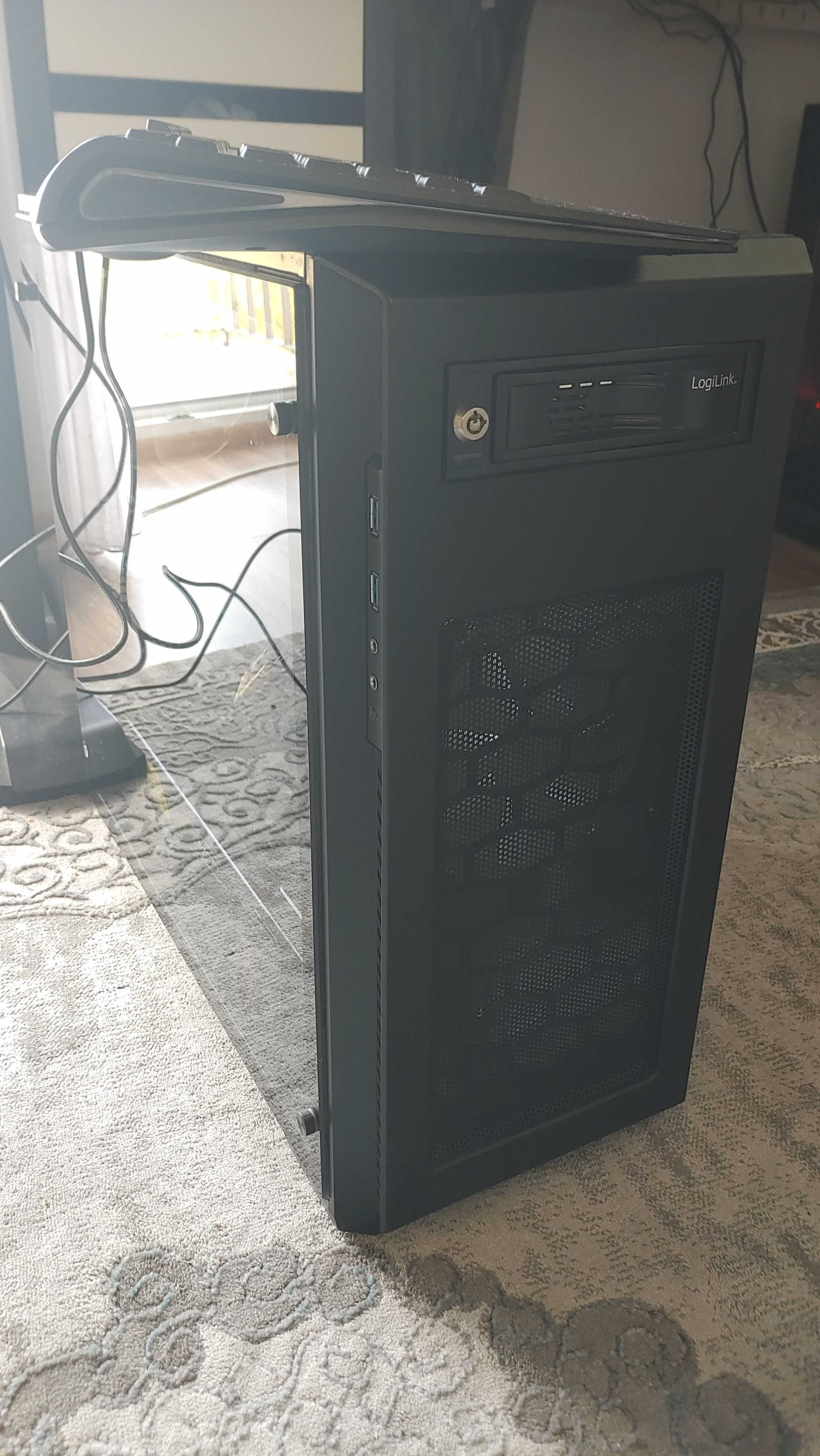 Zestaw komputerowy AMD Ryzen 5600 RTX 2060S komputer do gier / Monitor