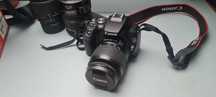 CANON EOS 250D + 3 obiektywy