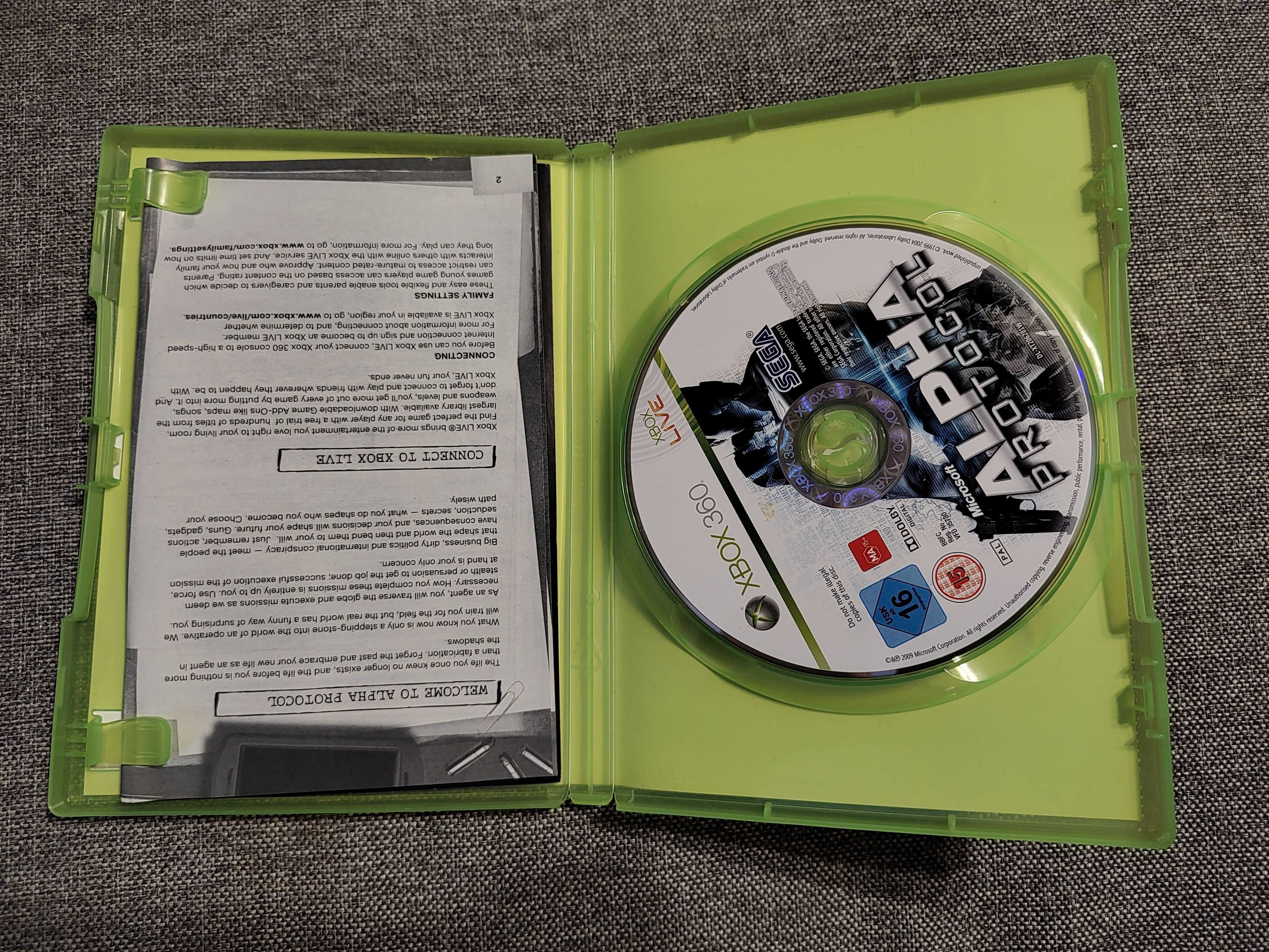 Alpha Protocol Xbox 360