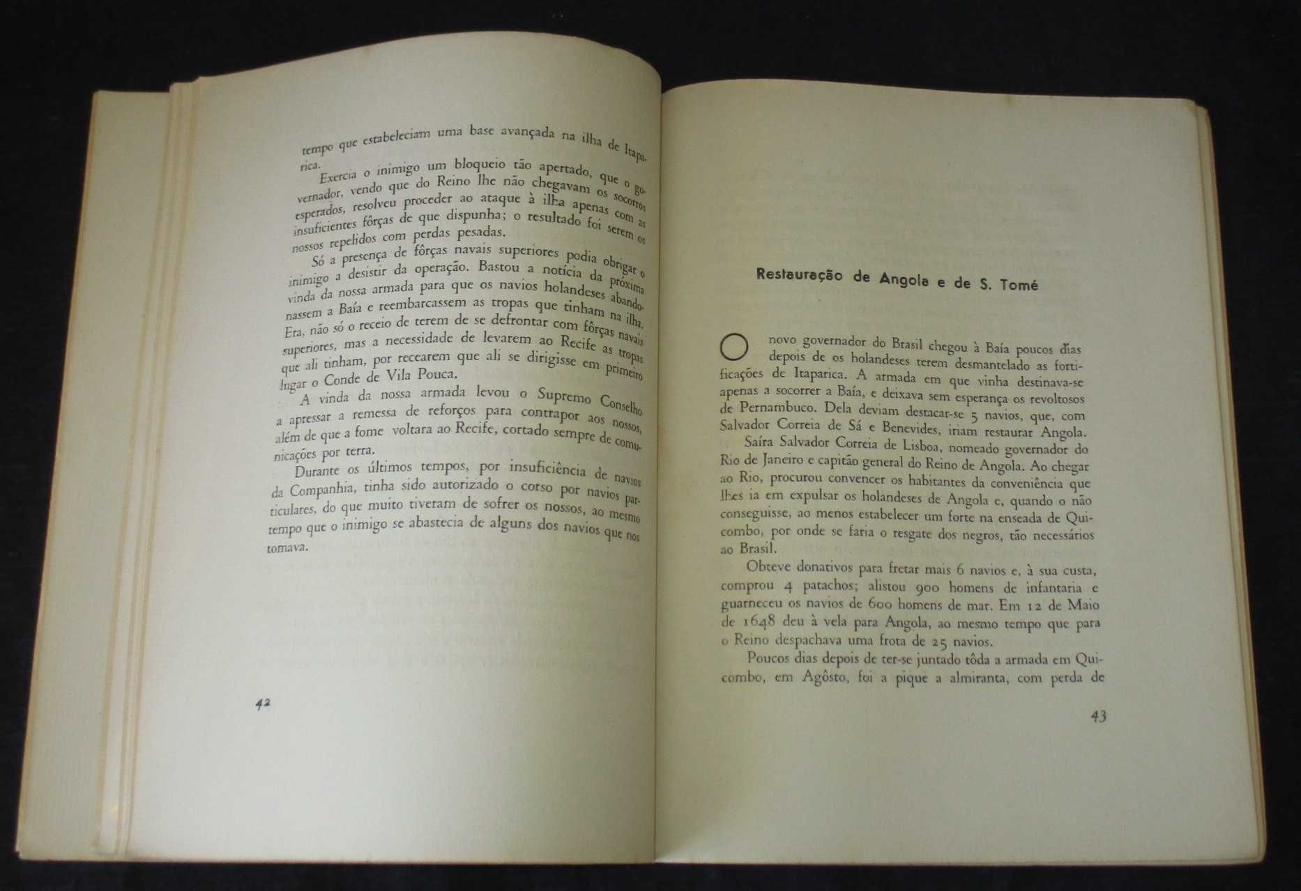 Livro O Período da Restauração nos Mares da Metrópole Brasil e Angola