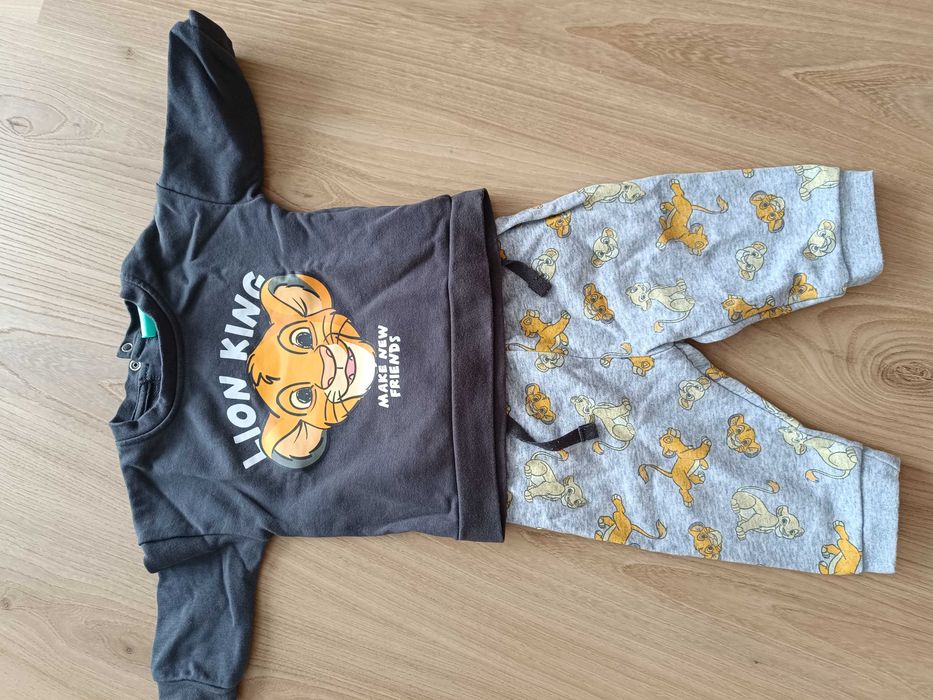 Paczka ubranek dla chłopca rozmiar 68