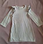 Dzianinowa sukienka tunika H&M r.98/104