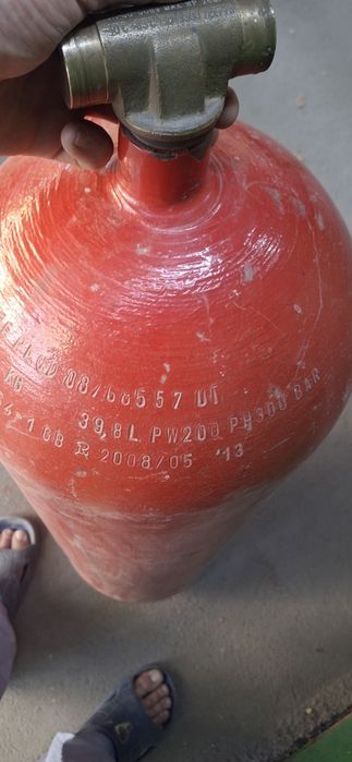 Баллон газовый метан.