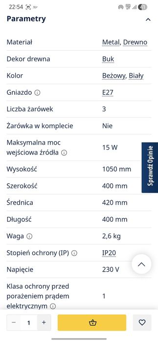 Żyrandol na lince 3xe27 nowa lampa Luminex