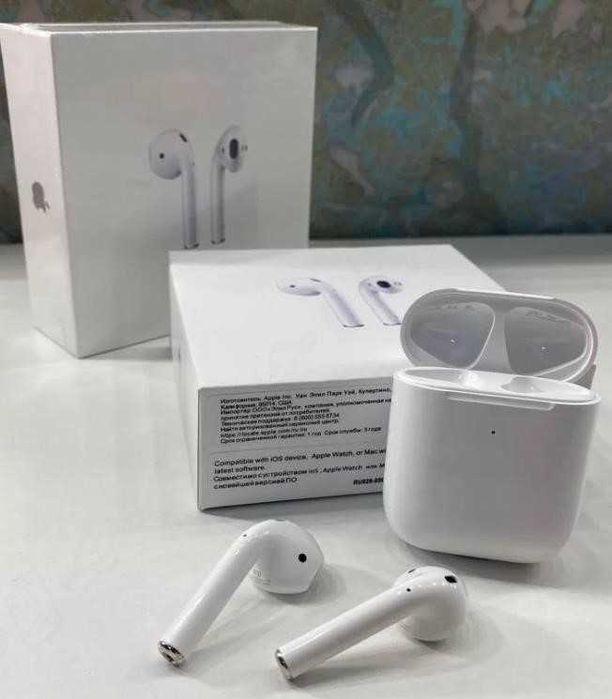 аирподс 2 1в1 Наушники Airoha +чехол
