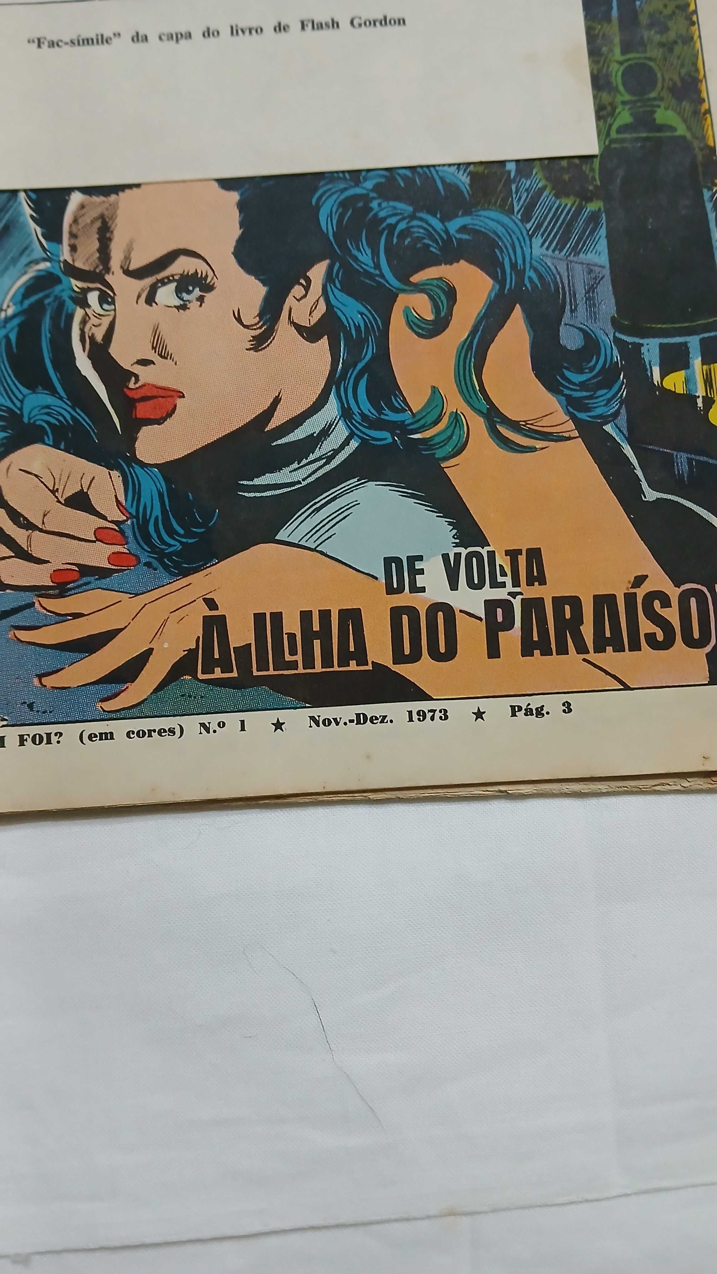 As aventuras de Diana. Banda desenhada  1973.