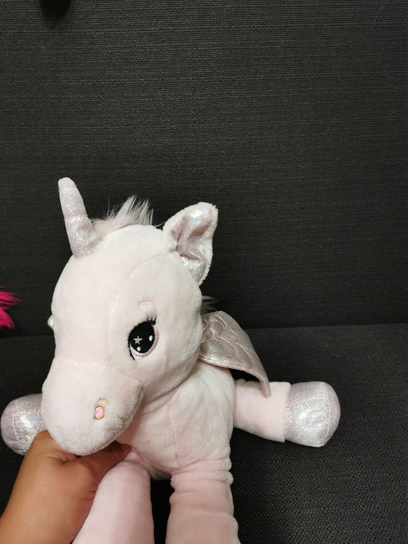 Jednorożec unicorn pegaz miś zabawka pluszak przytulanka maskotka