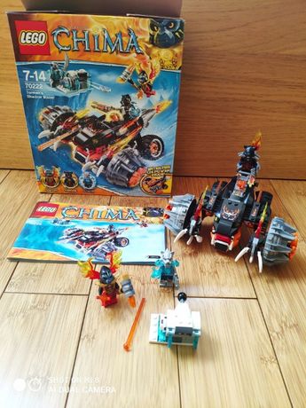 LEGO Chima 70222 - pojazd Tormaka-stan idealny+ pudełko