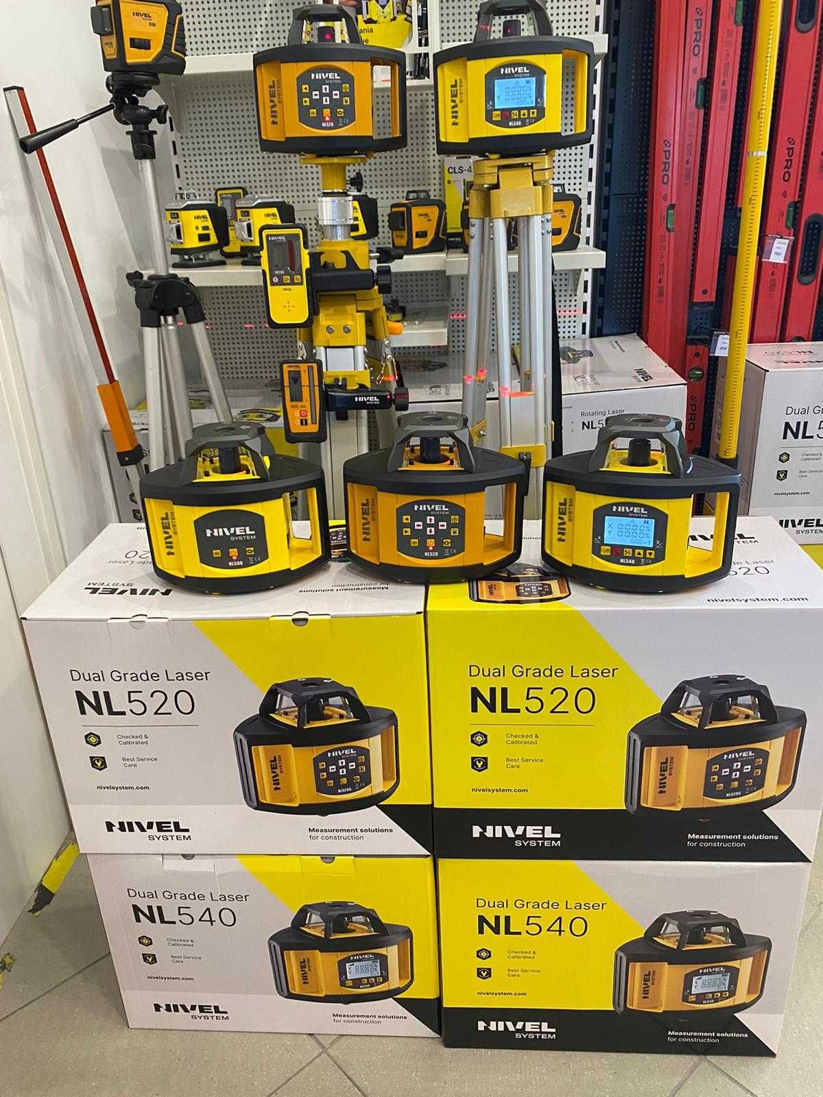 Nivel System NL520 Digital RD700 Statyw SJJ1 Łata LS-24 Niwelator