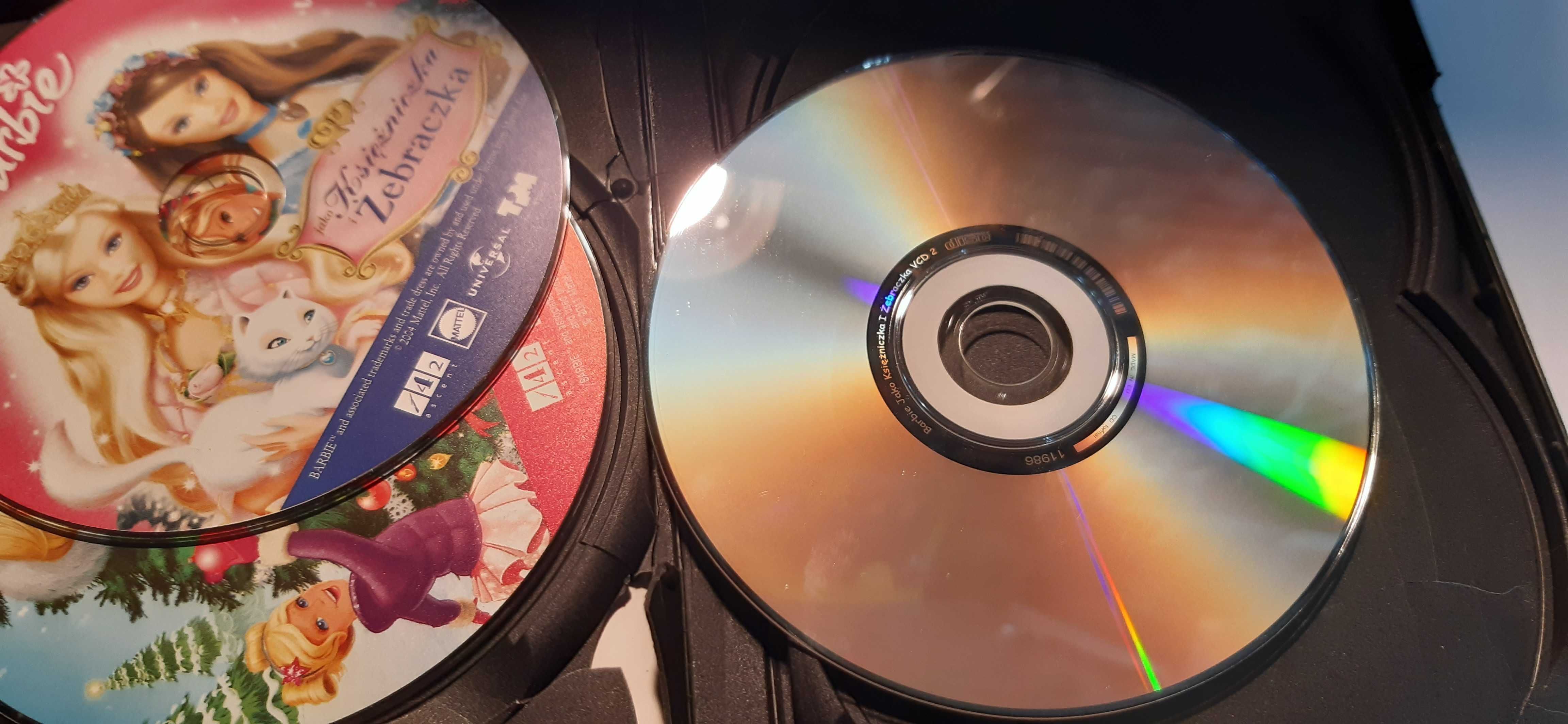 Barbie Księżniczka i żebraczka/idealne święta 3 VCD