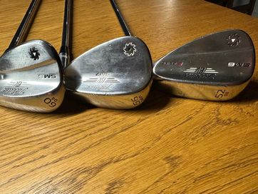 Kije golfowe Titleist Vokey Wedge 52 56 60 zestaw