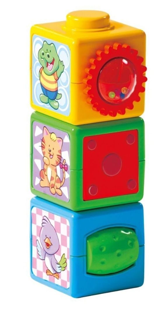 Jogo didático cubos de atividades bebé