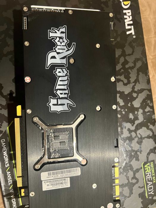 Відеокарта Geforce GTX 1070 (8GB) Palit Game Rock ідеал