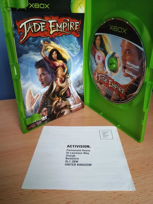 Jade Empire XBOX classic original angielska komplet