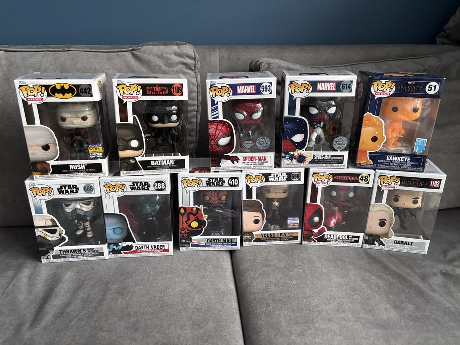Zestaw figurek Funko Pop edycje limitowane/specjalne