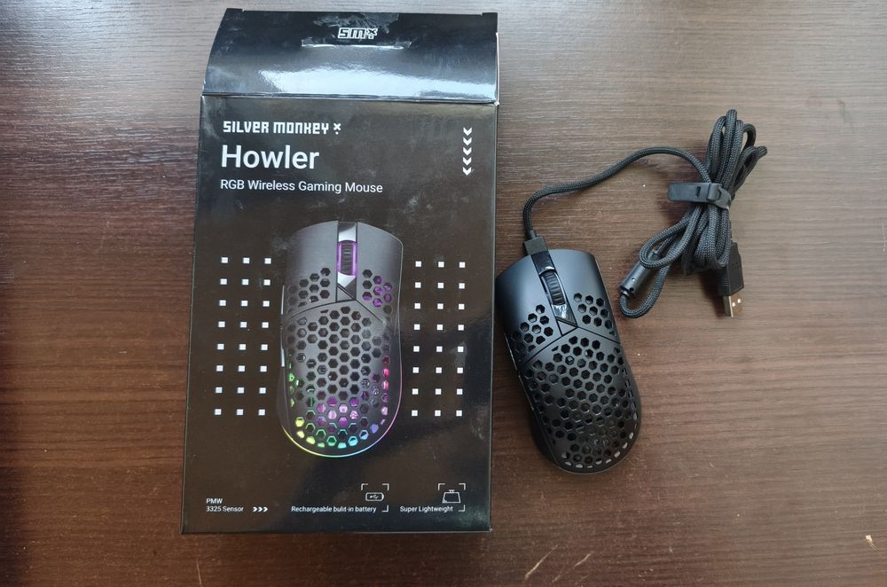 Myszka Silver Moneky X Howler