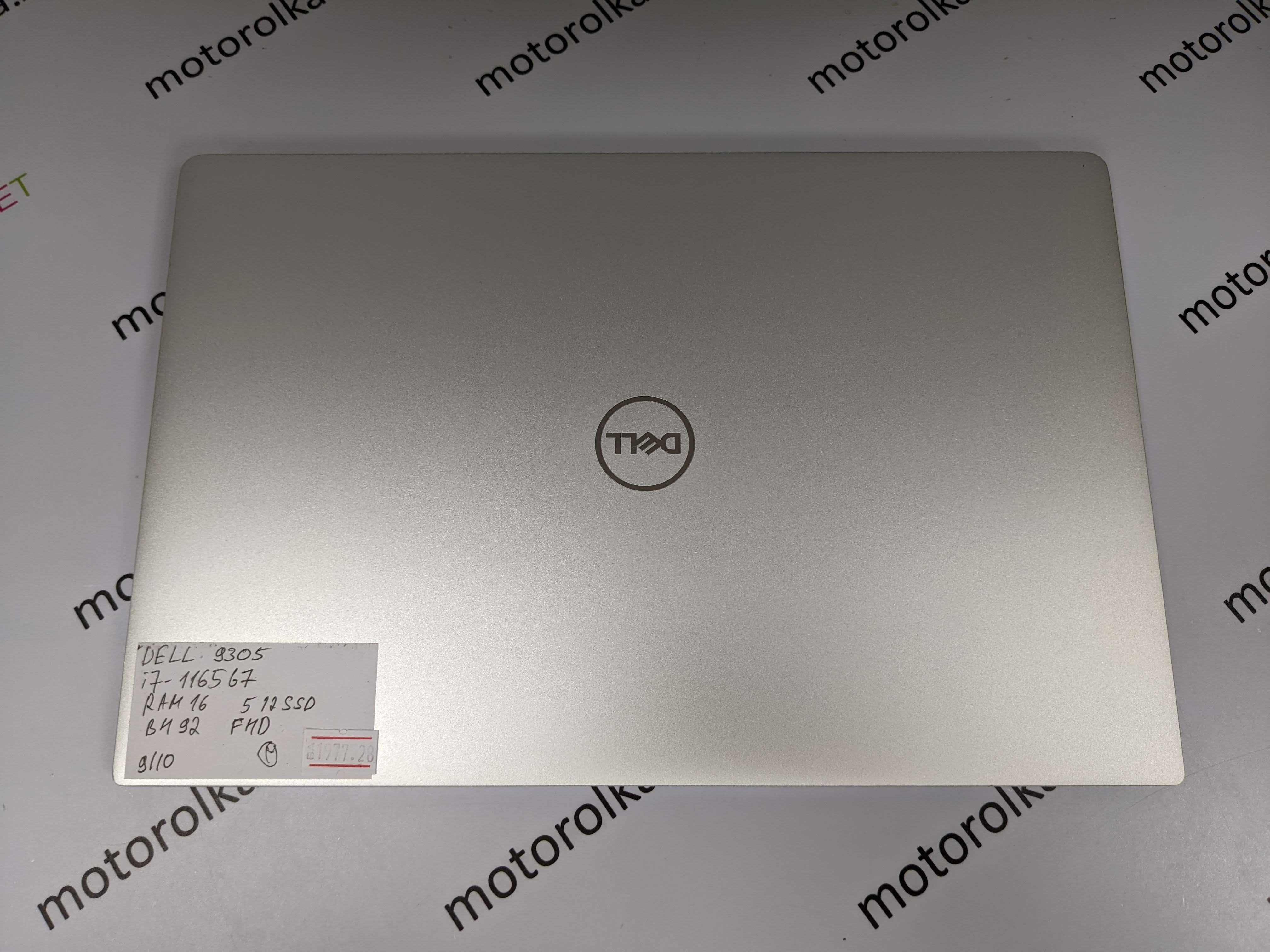 Ноутбук Dell XPS 13 9305 FullHD/i7-1165G7/16 RAM/512 SSD 9310 №1