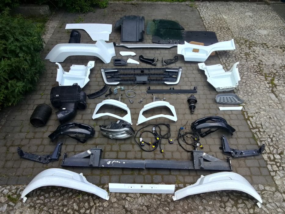 DAF XG, XF maska, zderzak,radar,lusterka, lampy etc