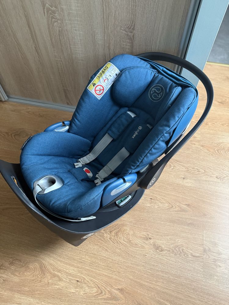 Fotelik Cybex Cloud Z i-Size Platinum z bazą obrotową