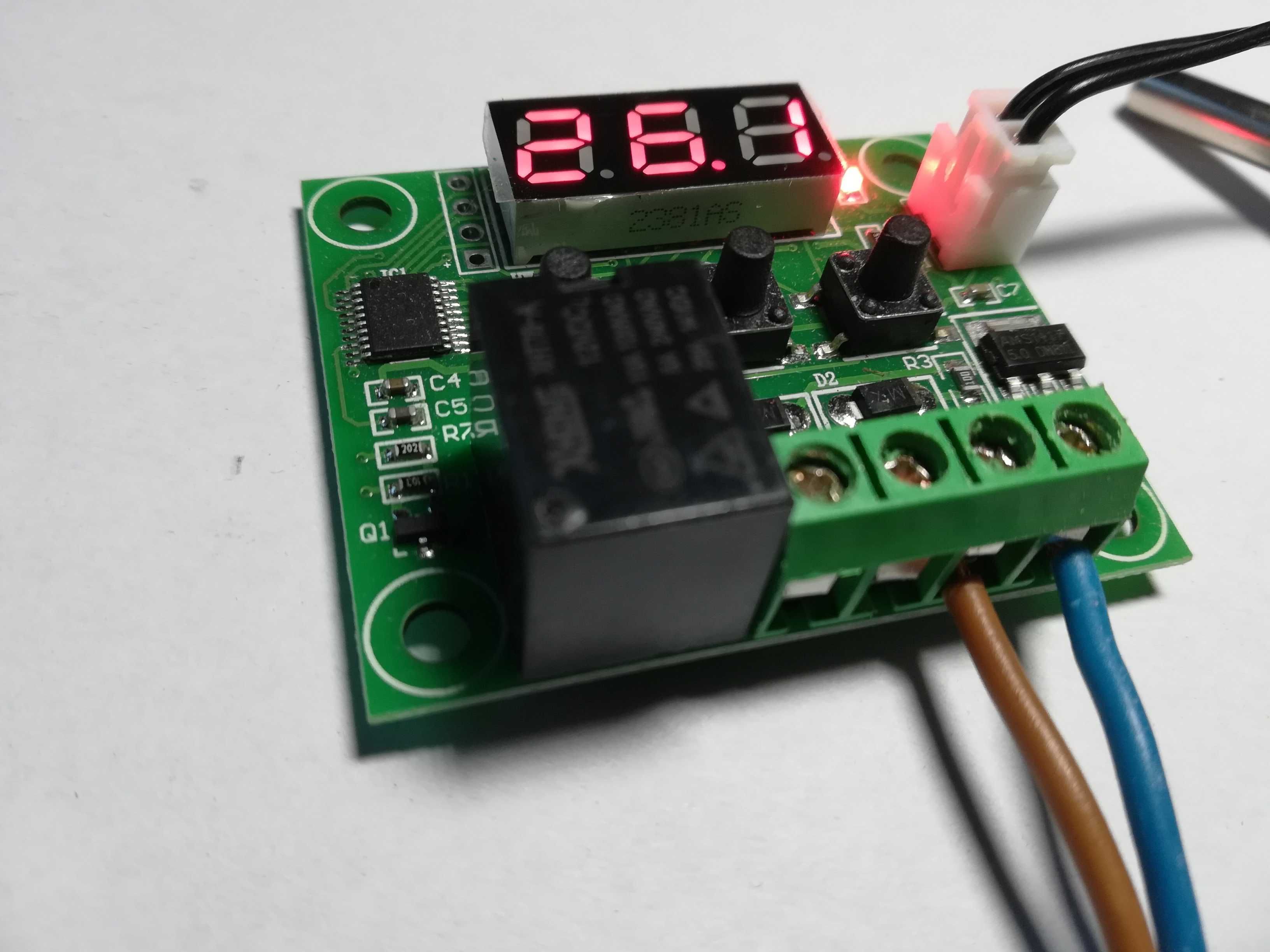 Regulator temperatury termostat czujnik np do terrarium