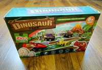 Tor puzzle dinozaury autka farma park